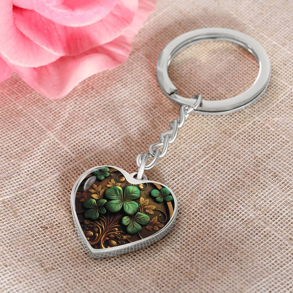 Four Leaf Clover Keychain