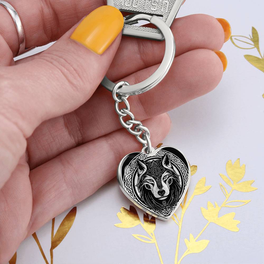 Wolf Keychain