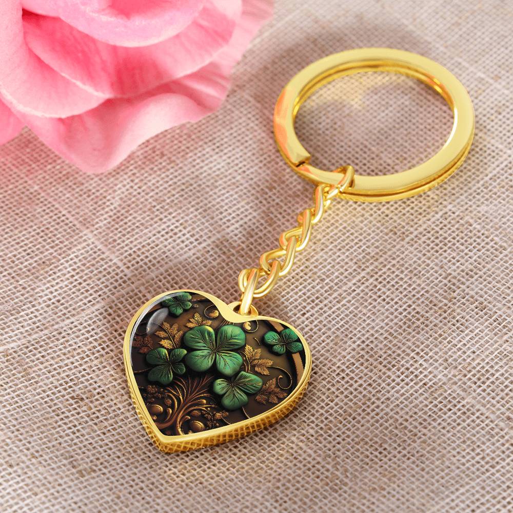 Four Leaf Clover Keychain