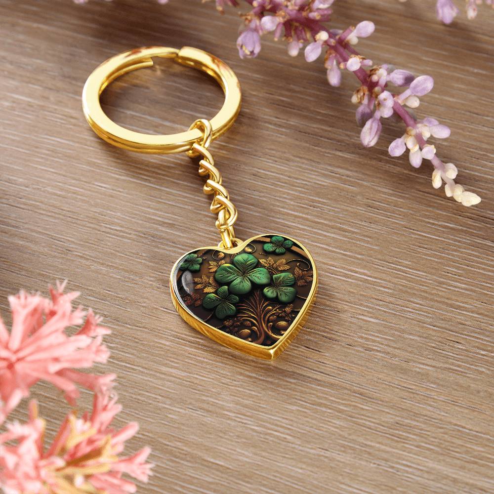 Four Leaf Clover Keychain