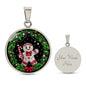 Gingerbread Man Necklace