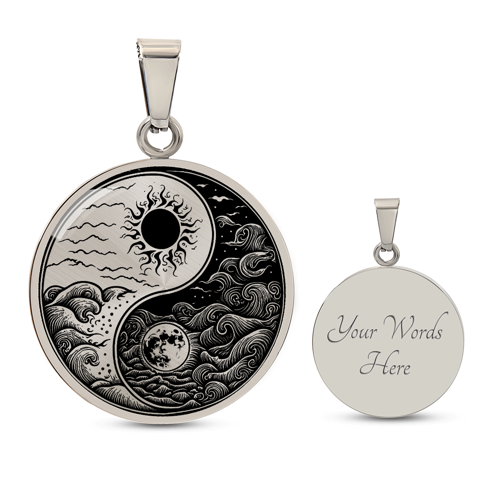 Sun and Moon Necklace