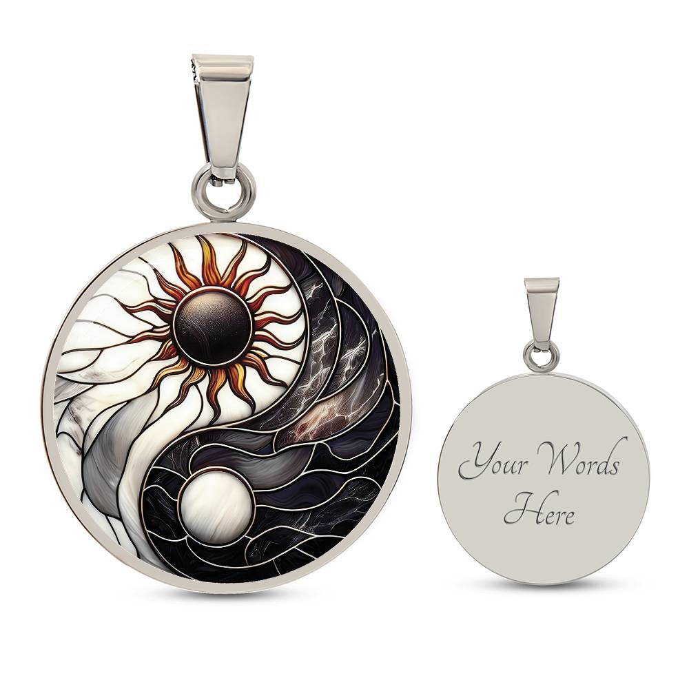 Sun and Moon Necklace