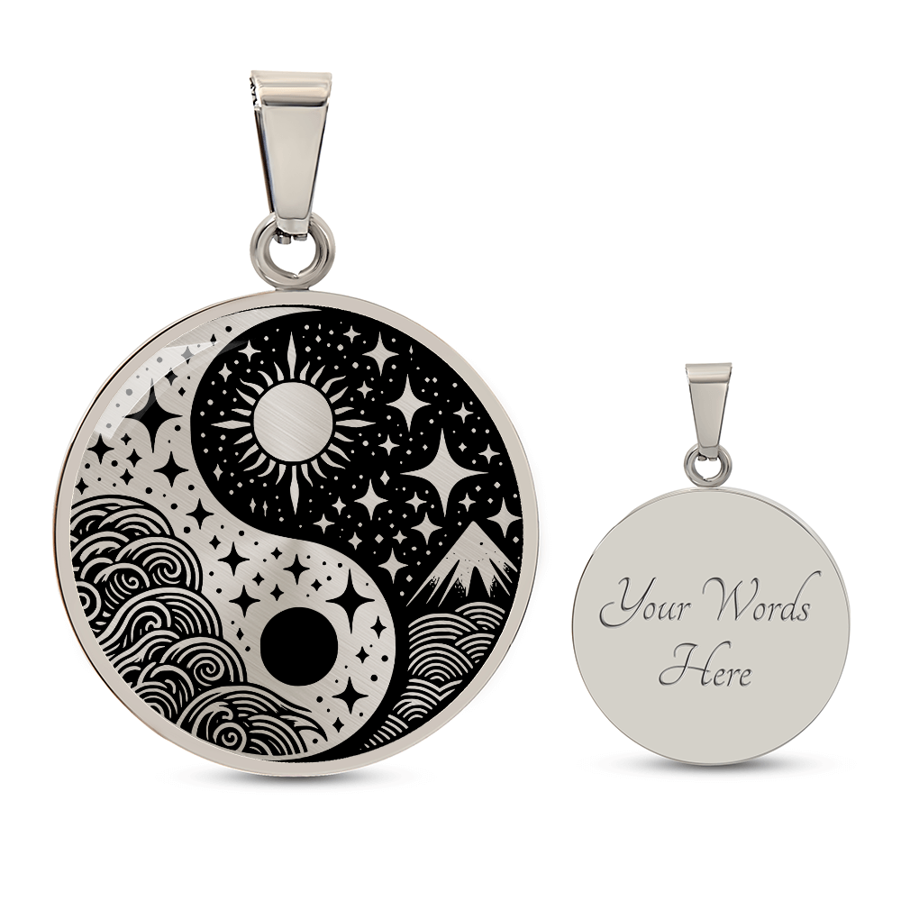 Sun and Moon Necklace