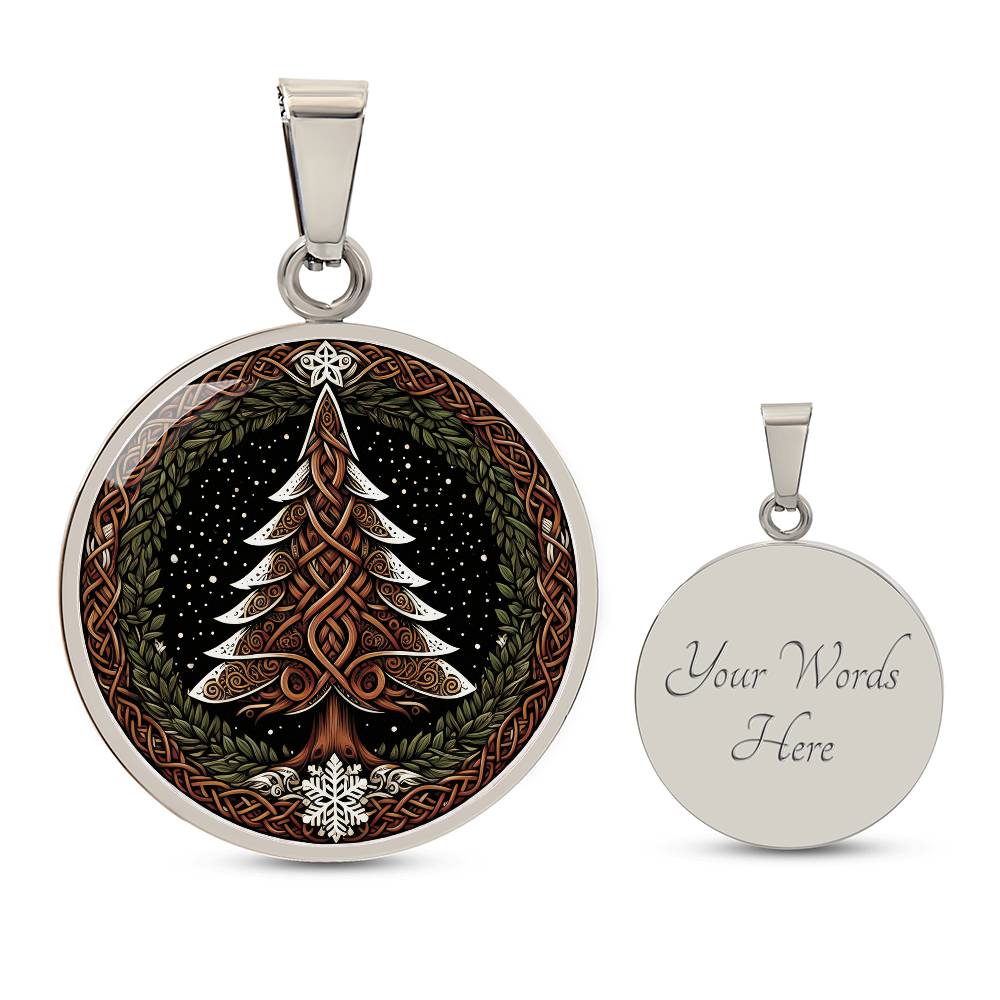 Christmas Tree Necklace