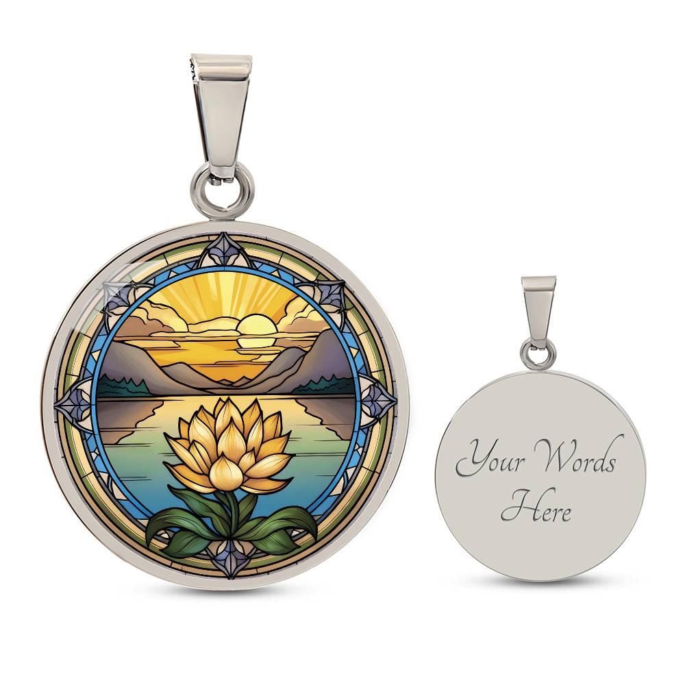 Water Lily Necklace