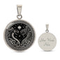 Year of The Snake and Dragon Necklace