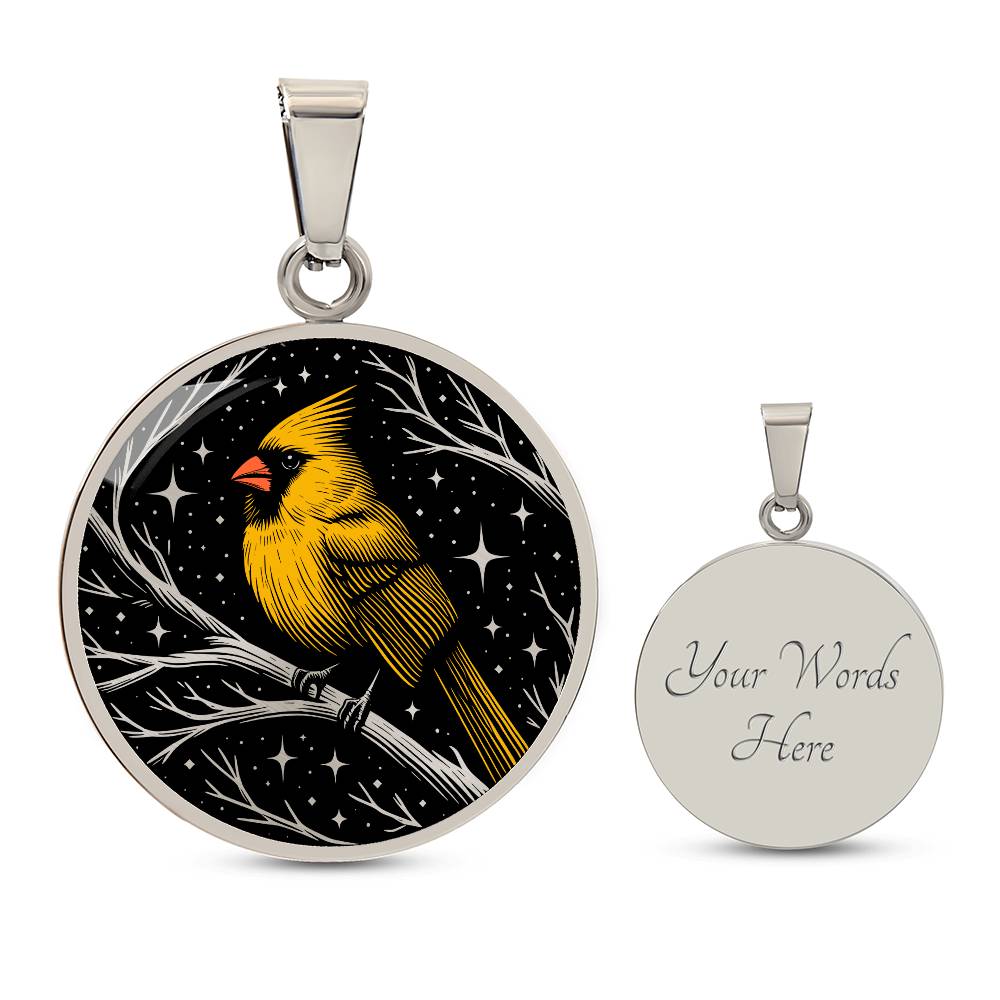 Northern Cardinal Necklace