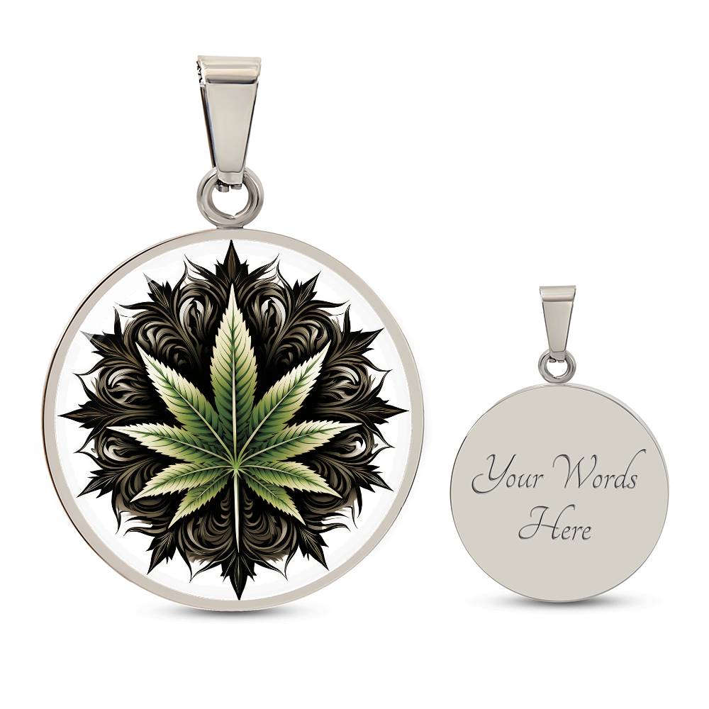 Marijuana Leaf Necklace