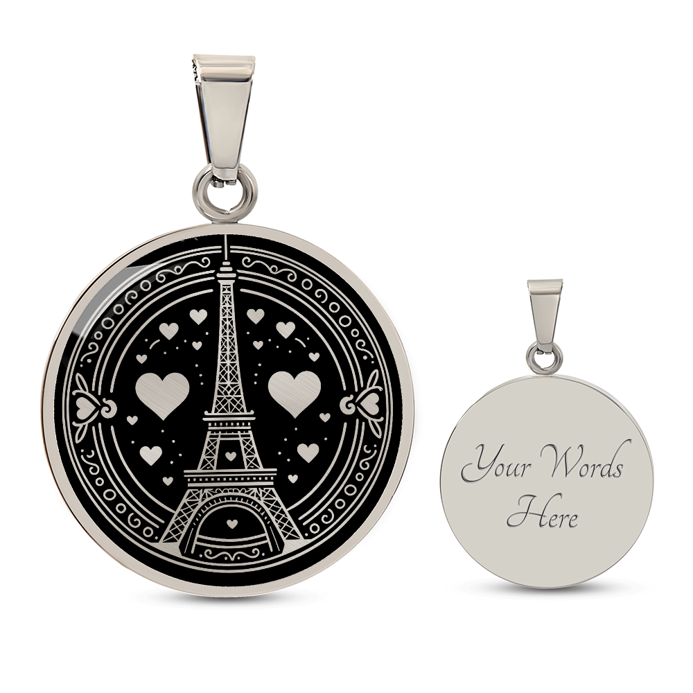 Eiffel Tower Necklace Paris Pendant Jewelry