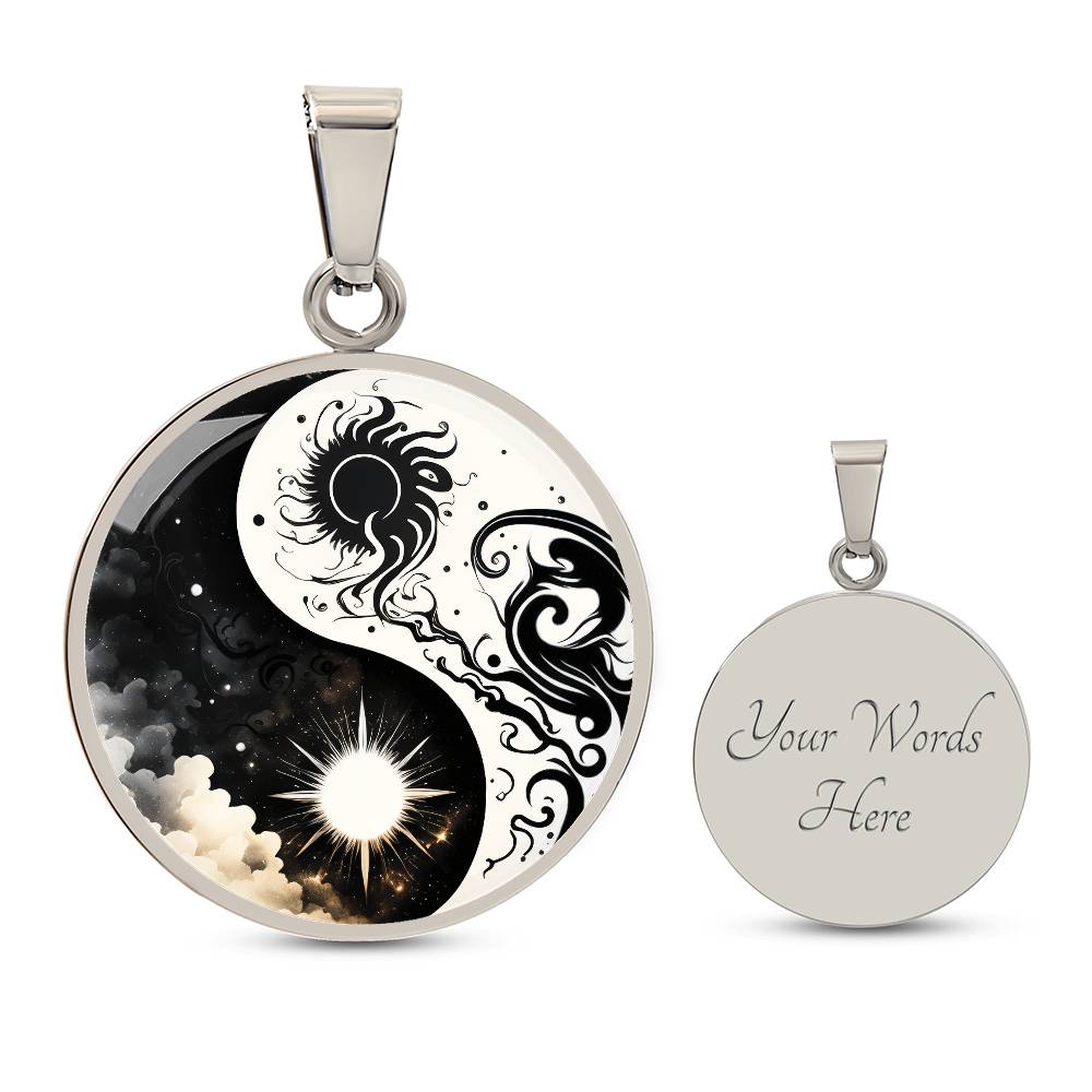 Sun and Moon Necklace