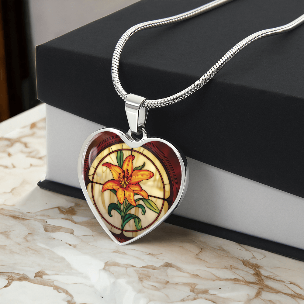 Tiger Lily Necklace