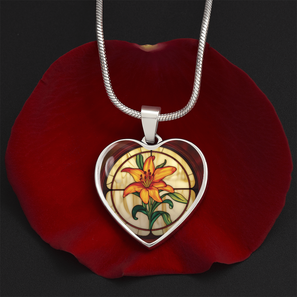 Tiger Lily Necklace