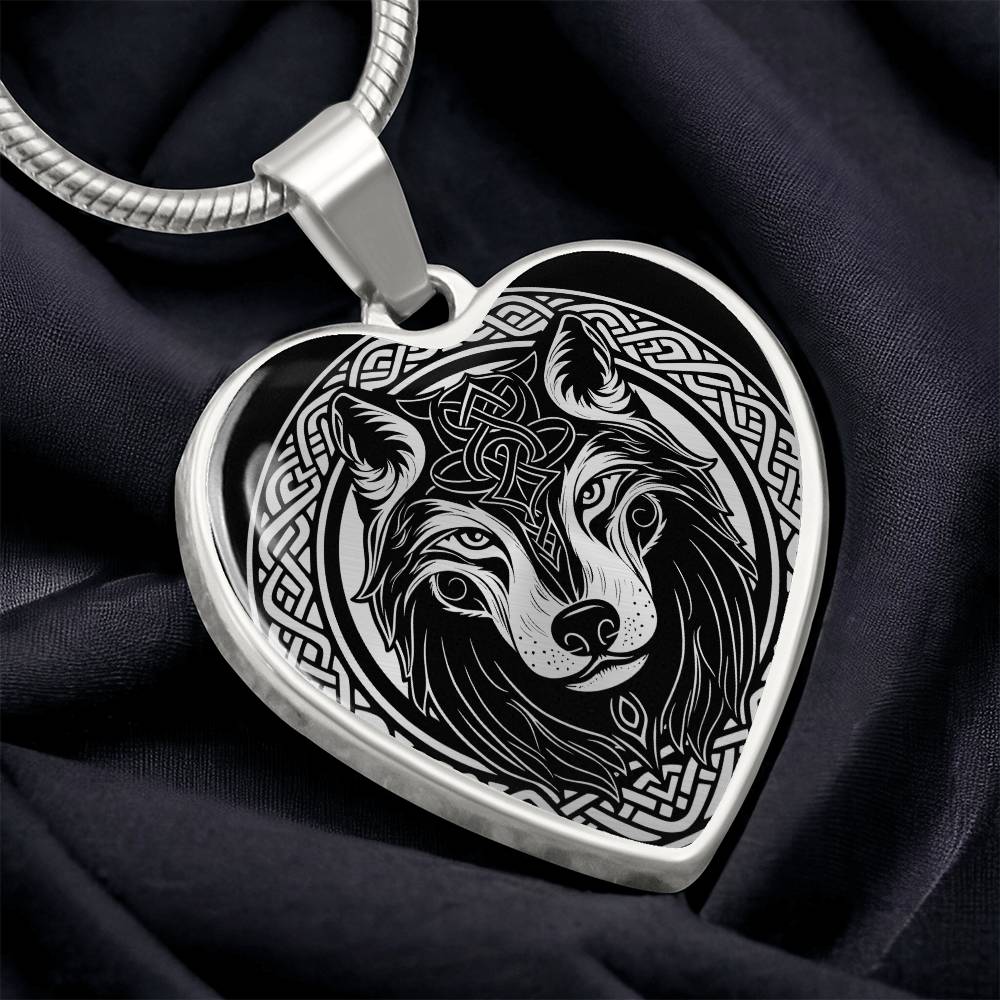 Celtic Wolf Necklace