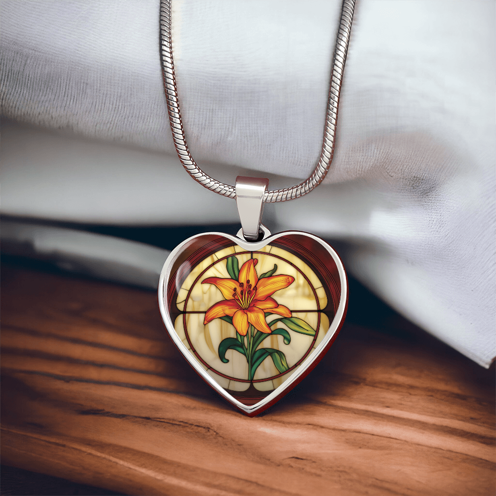 Tiger Lily Necklace