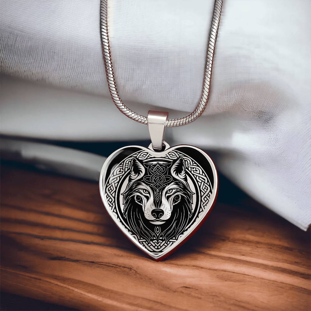 Celtic Wolf Necklace