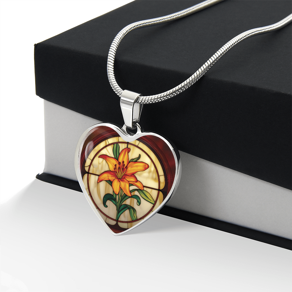 Tiger Lily Necklace