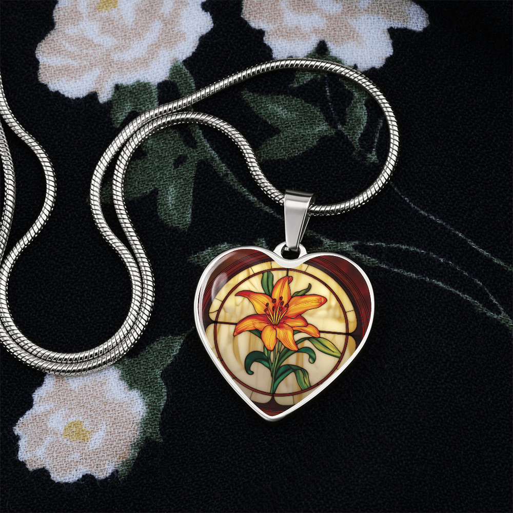 Tiger Lily Necklace