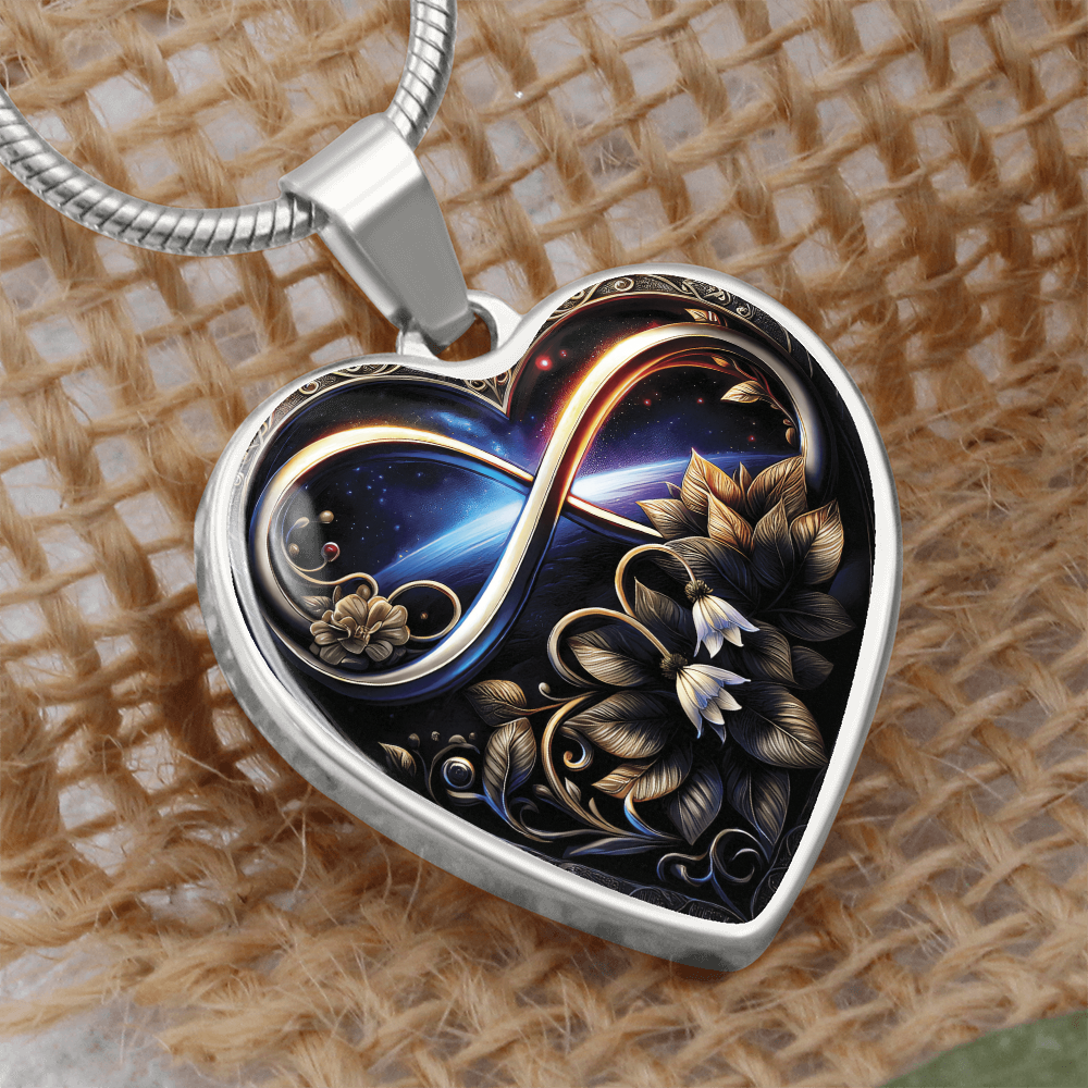 Infinity Lily of the Valley Necklace