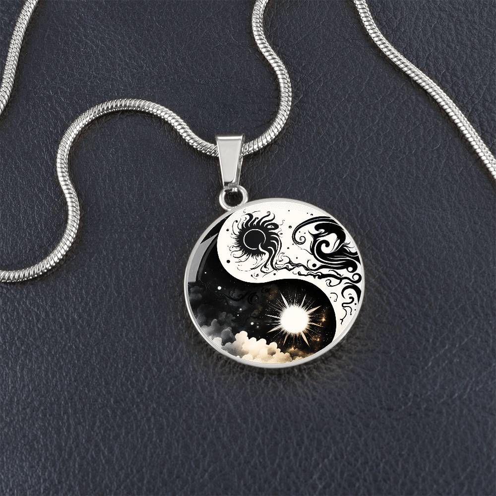 Sun and Moon Necklace
