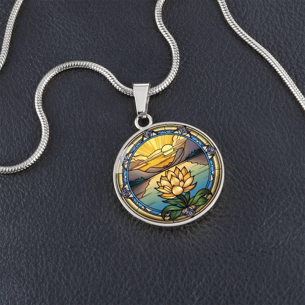 Water Lily Necklace