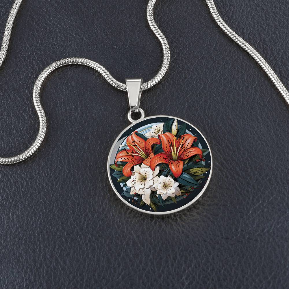 Tiger Lily Necklace