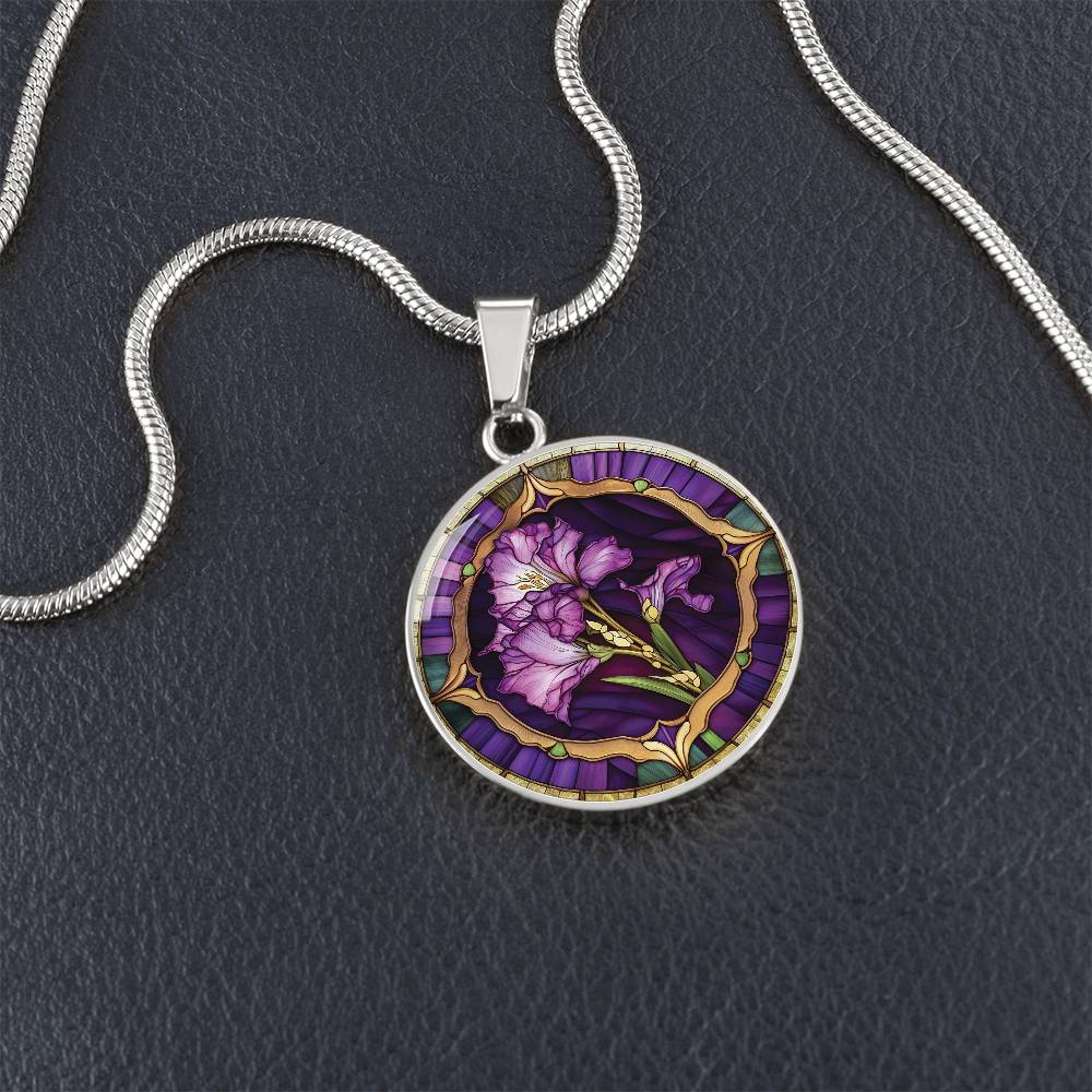 Aster Flower Necklace