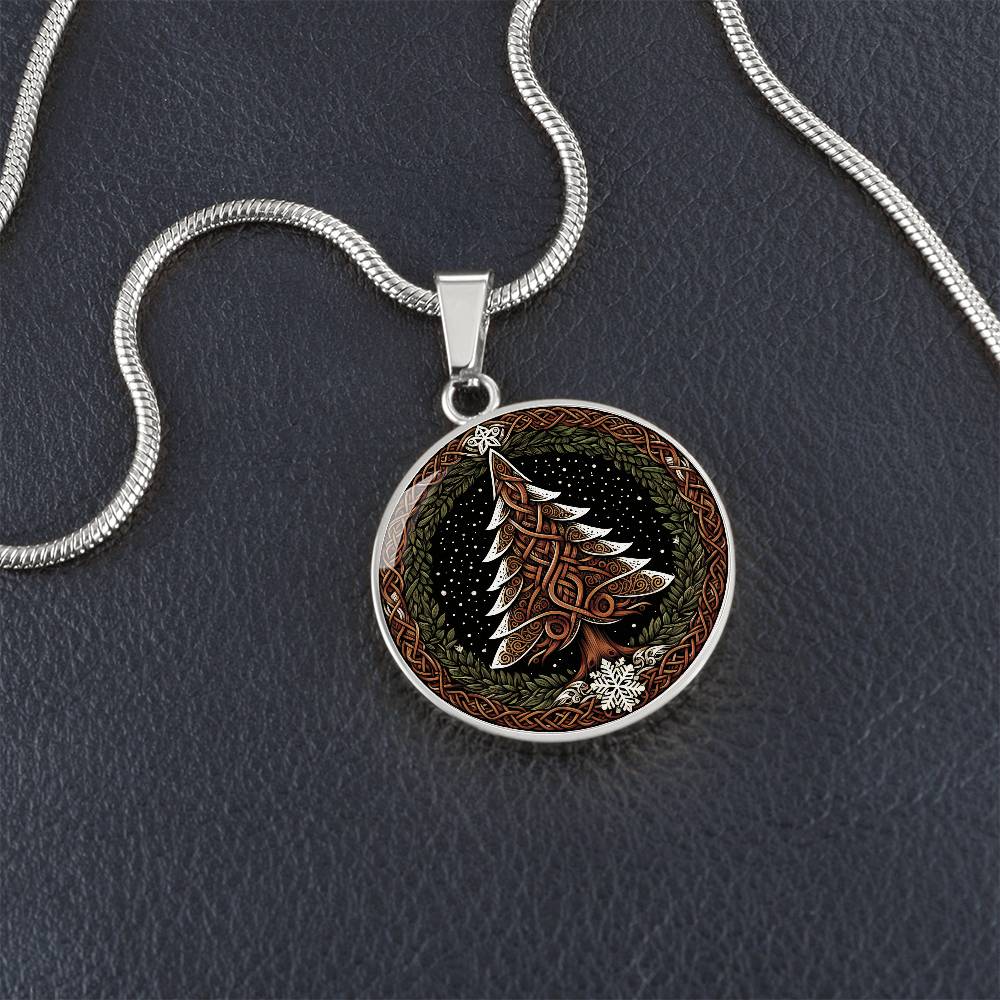 Christmas Tree Necklace