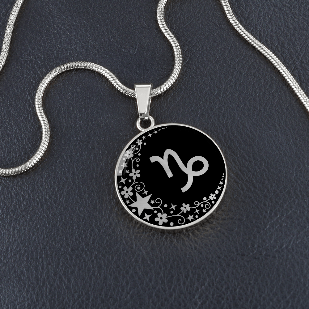 Capricorn Zodiac Necklace