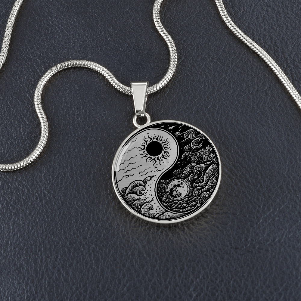 Sun and Moon Necklace