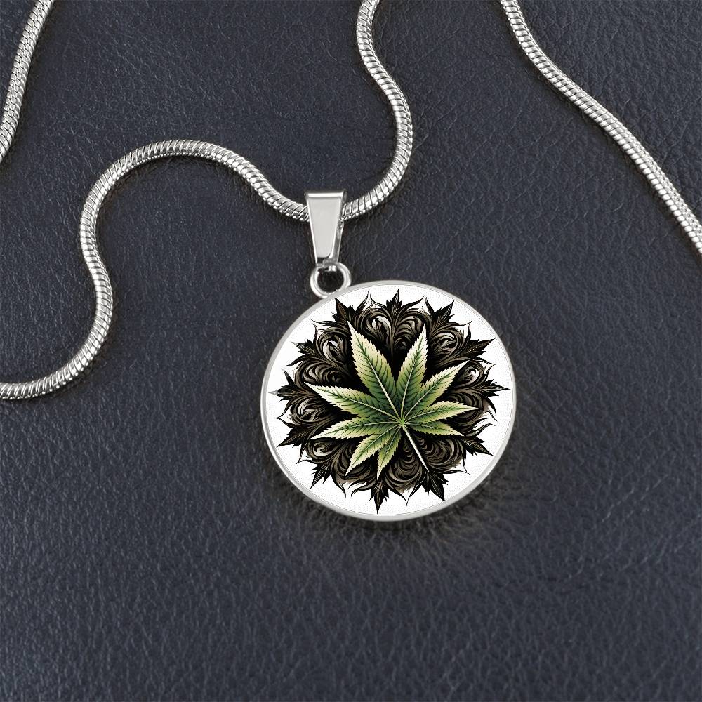Marijuana Leaf Necklace