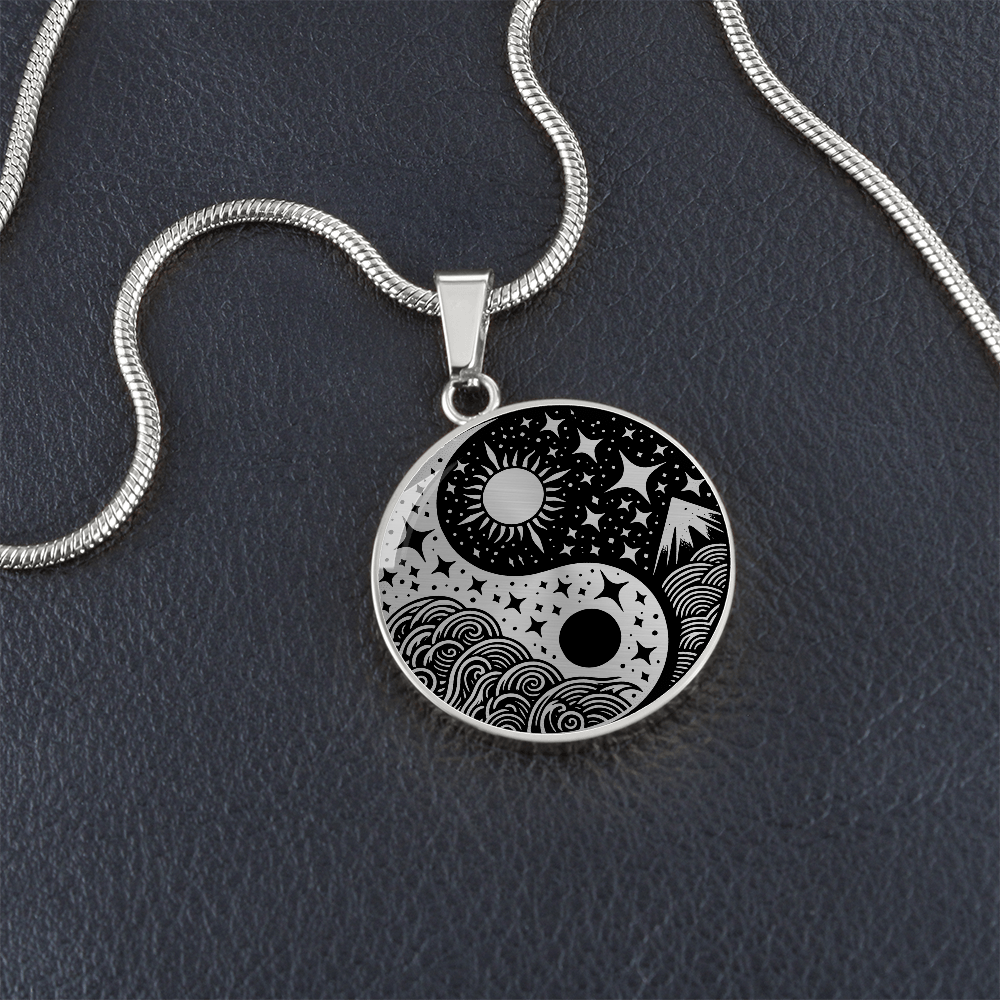 Sun and Moon Necklace