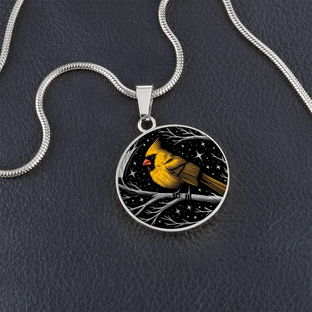 Northern Cardinal Necklace