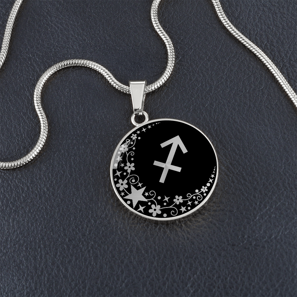 Sagittarius Zodiac Pendant Necklace