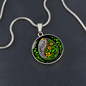 Easter Egg Necklace Yellow