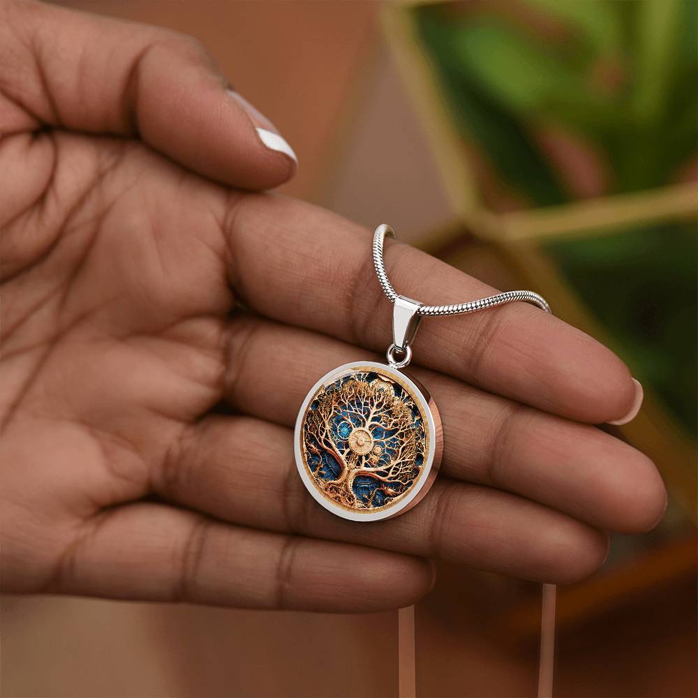 Steampunk Tree of Life Necklace