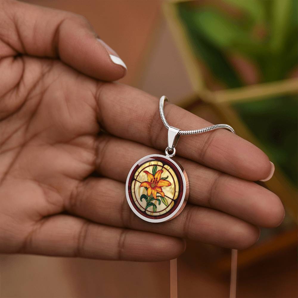 Tiger Lily Necklace