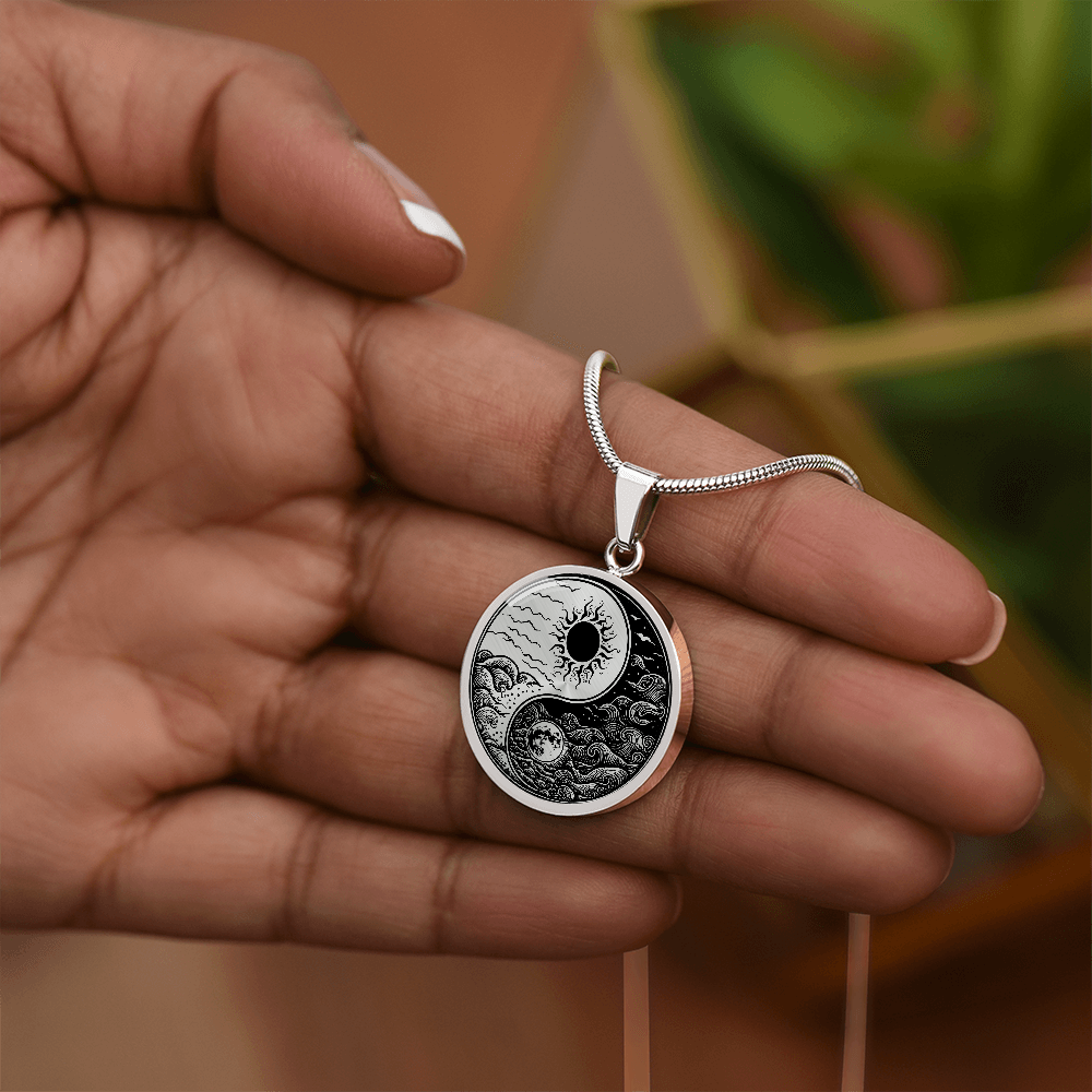 Sun and Moon Necklace