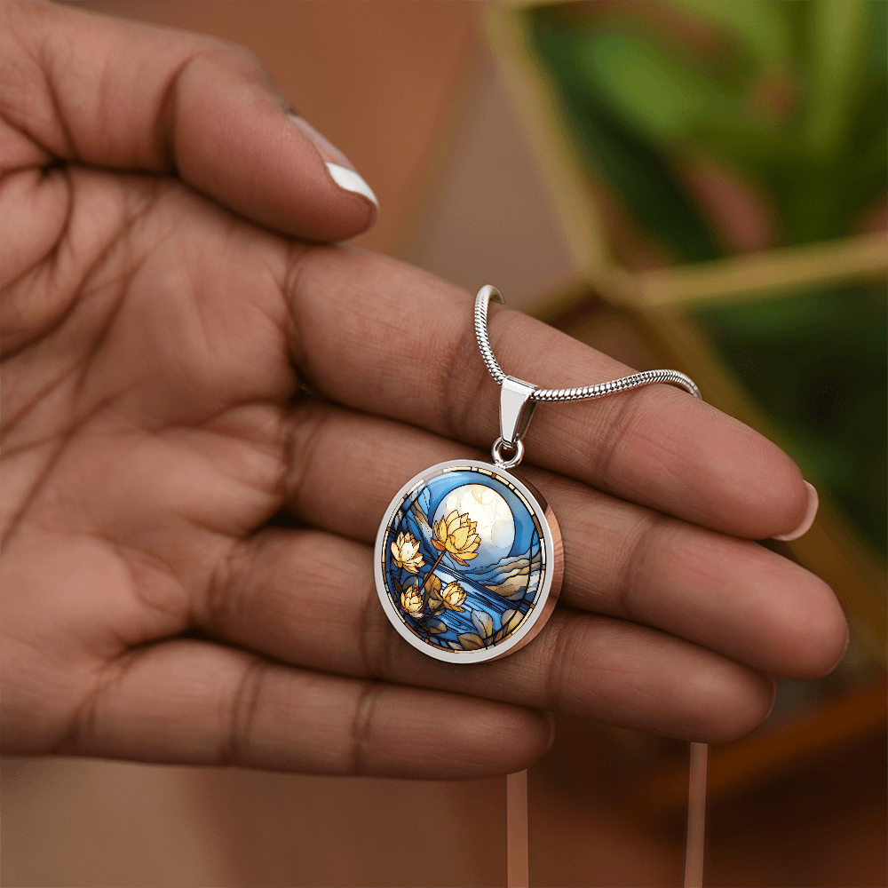 Water Lily Necklace