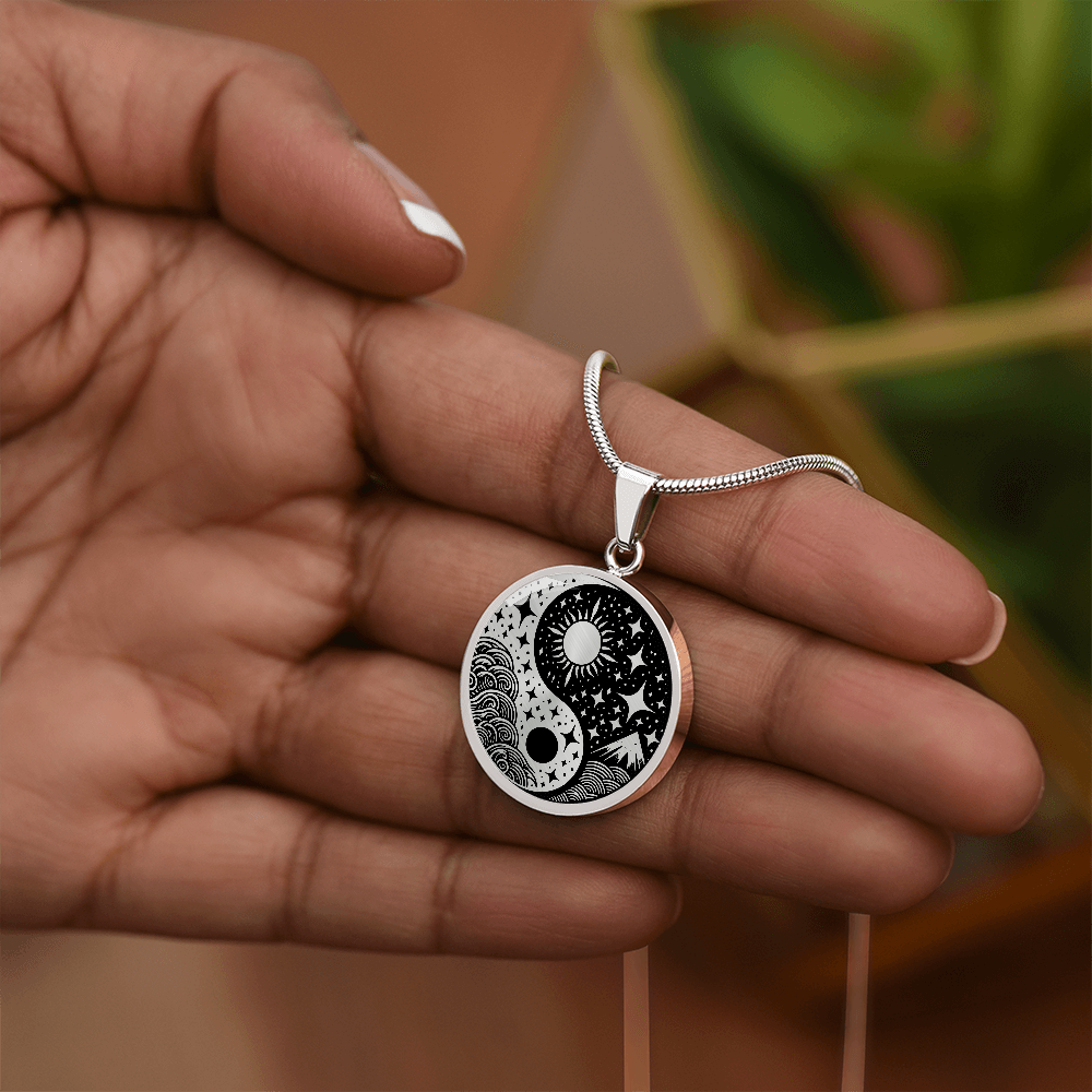 Sun and Moon Necklace