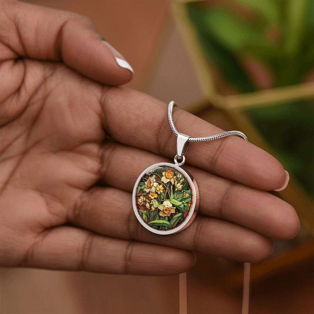 Daffodil Necklace