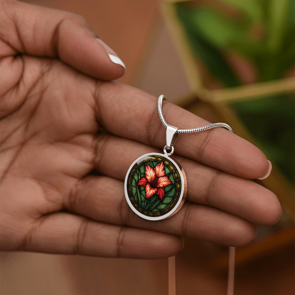 Gladiolus Necklace