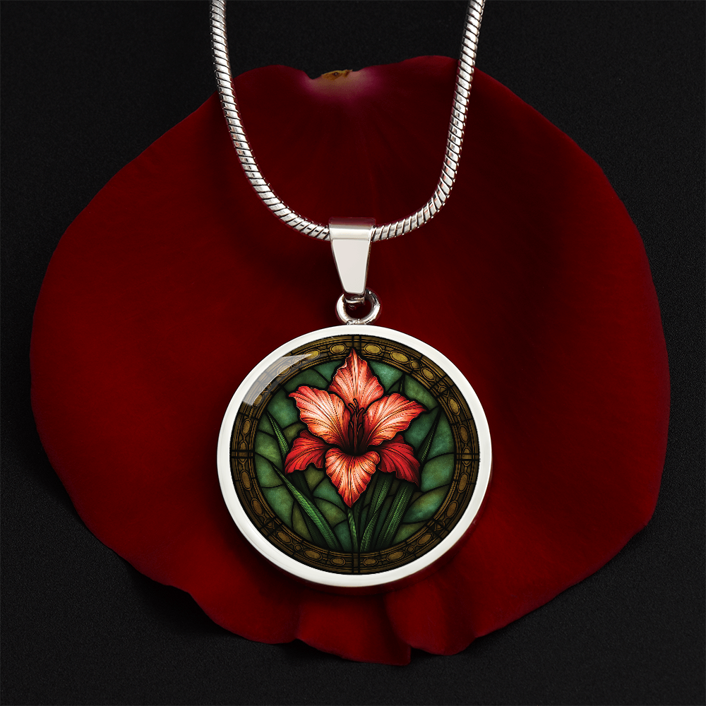 Gladiolus Necklace