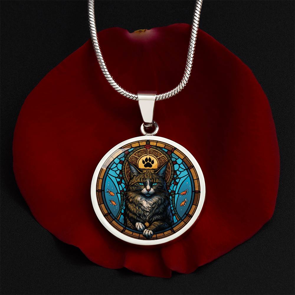 Cat Pendant Necklace - Vietnamese Zodiac Jewelry