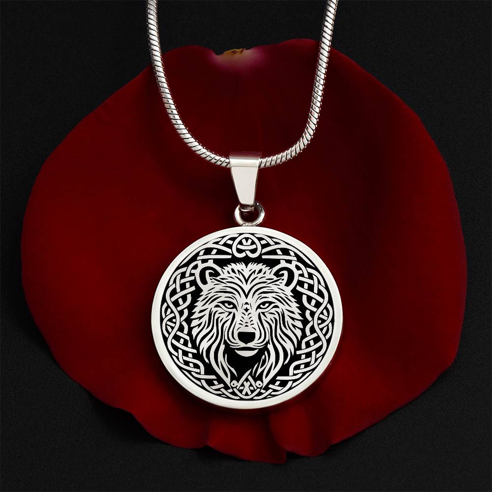 Celtic Bear Necklace