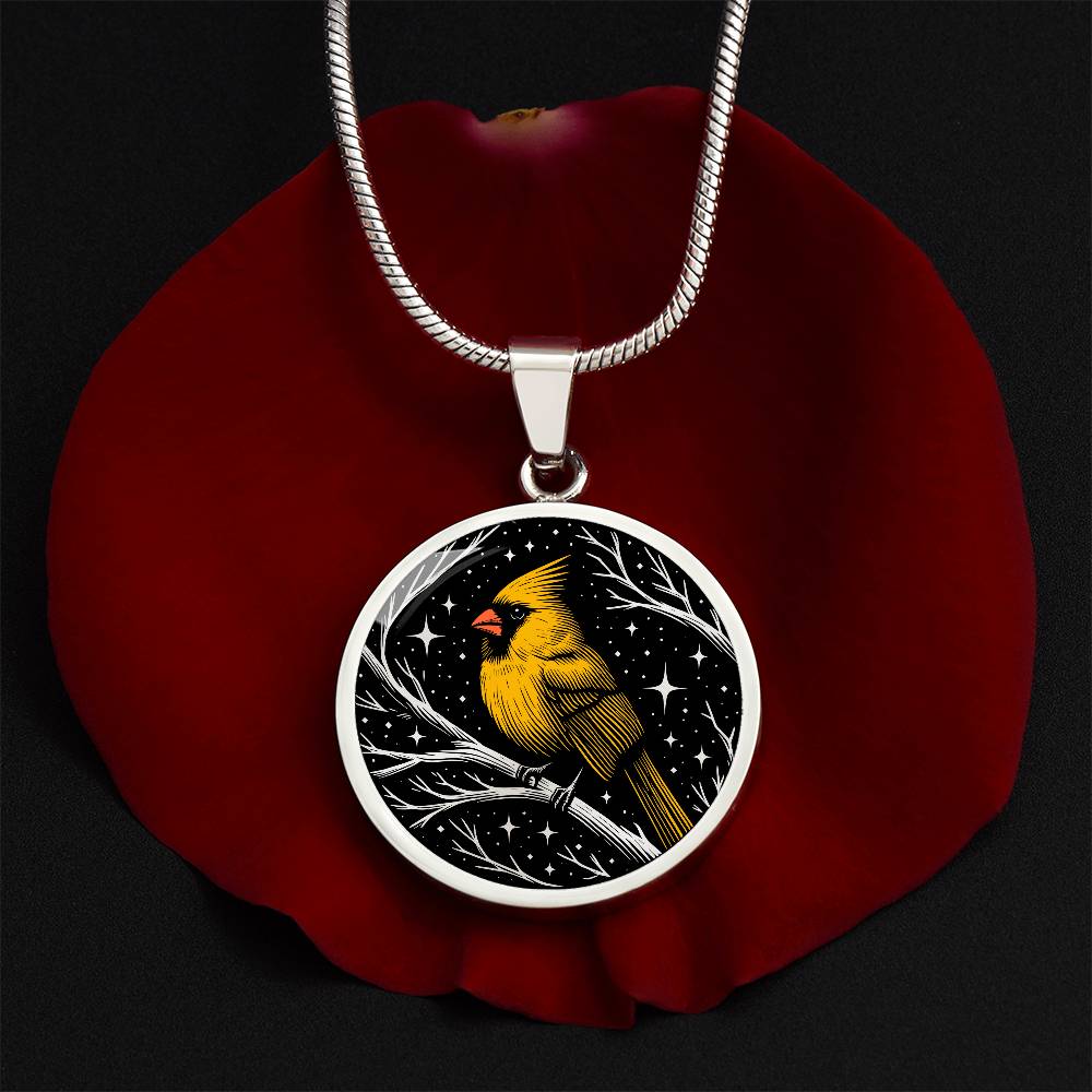 Northern Cardinal Necklace