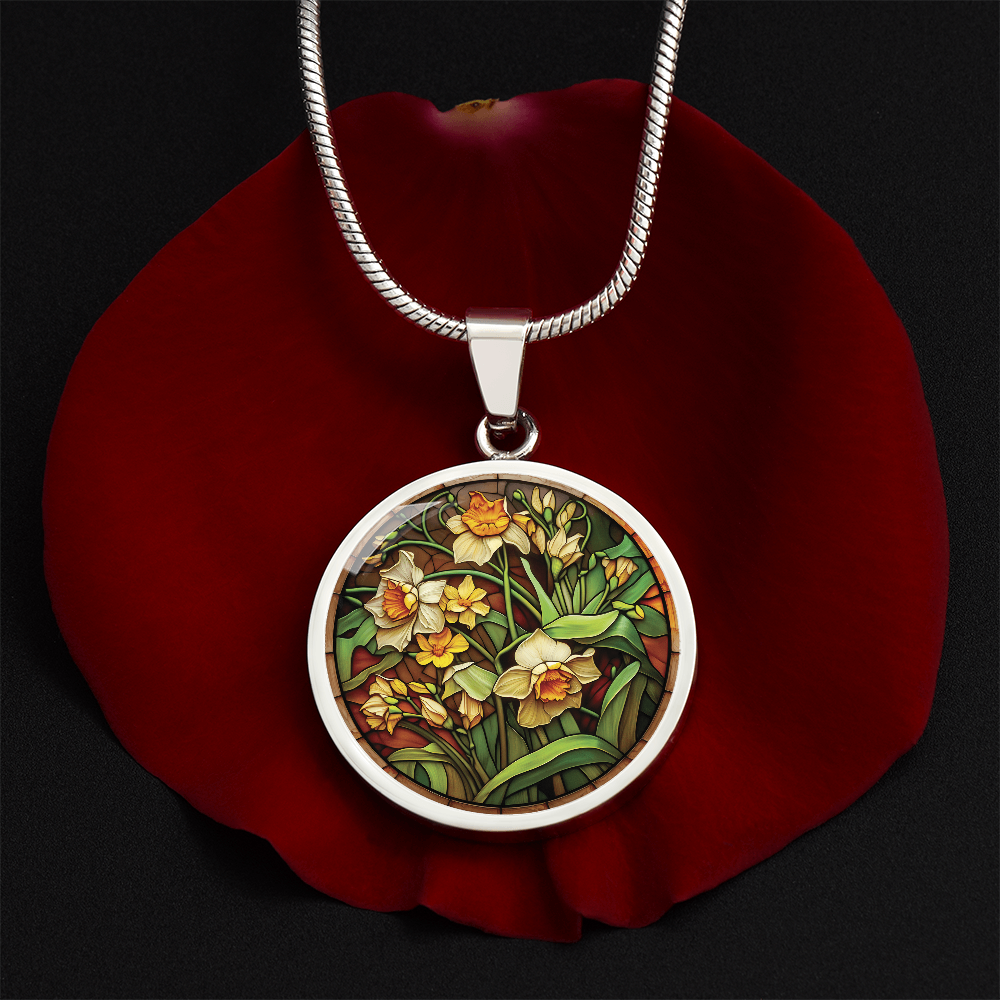 Daffodil Necklace