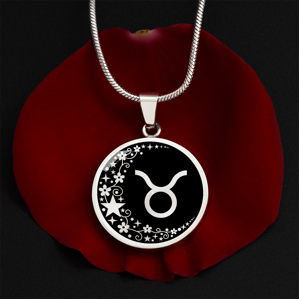 Taurus Zodiac Pendant Necklace