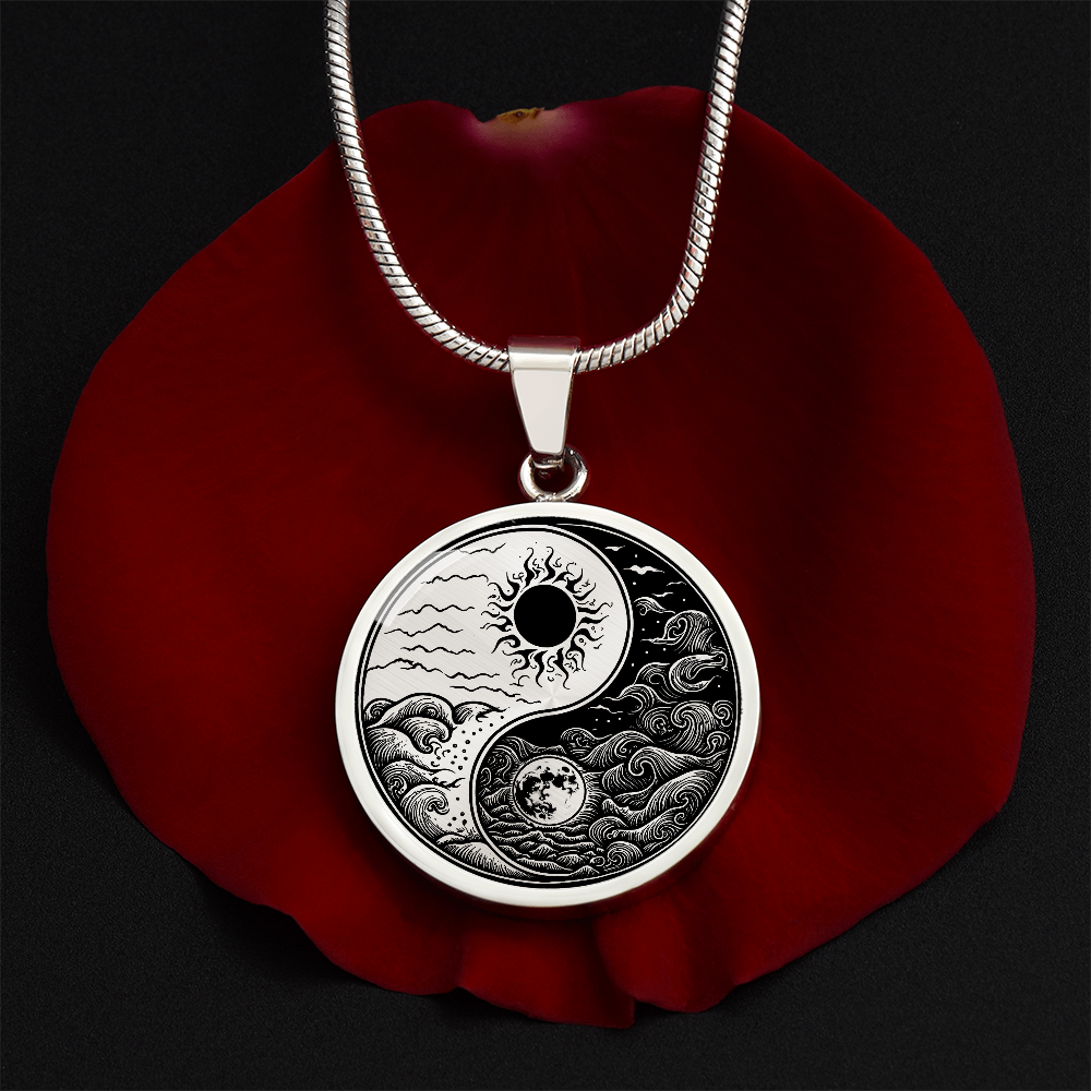 Sun and Moon Necklace