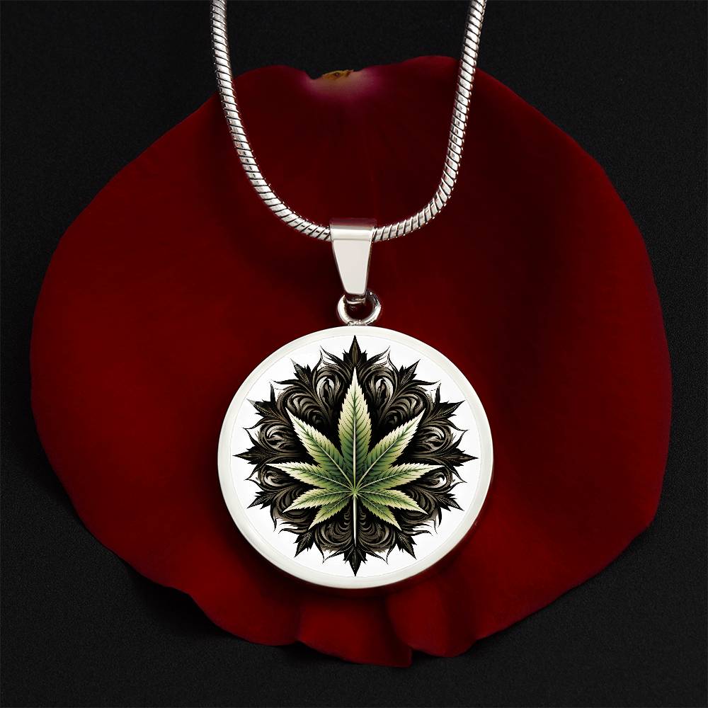 Marijuana Leaf Necklace